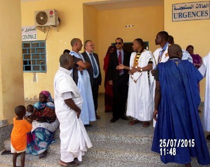 جانب من الإشراف على إطلاق الوحدة