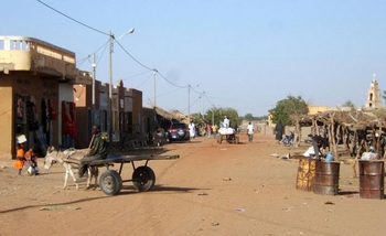 مدينة النواره القريبة من الحدود الموريتانية