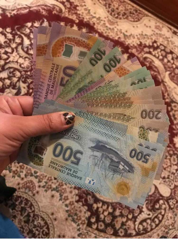 نموذج من الأوراق النقدية التي تم تداولها - الصحراء