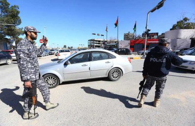 أفراد من الشرطة الليبية