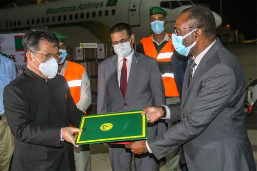 Covid: La Mauritanie réceptionne 50 mille doses du vaccin chinois Sinopharm