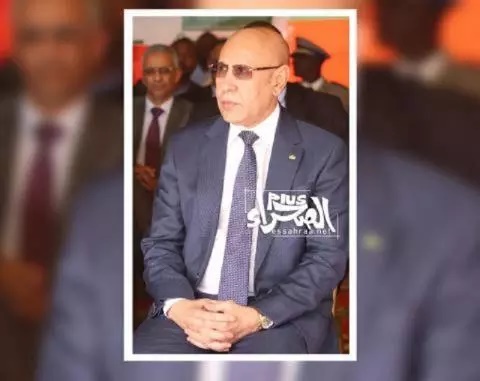 Saleh O. Hanena reçu en audience par O. Ghazouani au palais présidentiel