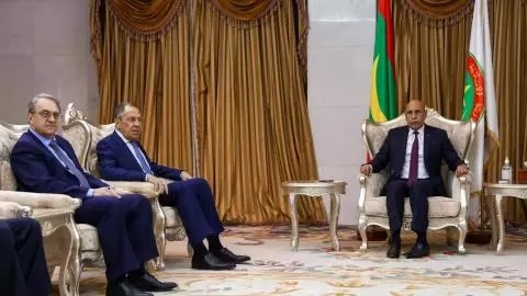 Lavrov: le président Ghazouani assistera au sommet russo-africain