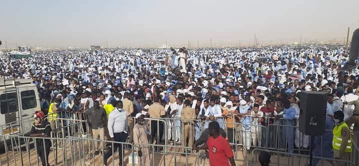 Manifestation monstre de défense du Prophète à Nouakchott...Vidéo 