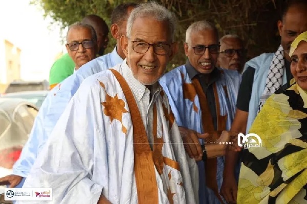 Daddah reçoit les leaders des partis de la majorité présidentielle ...Photos