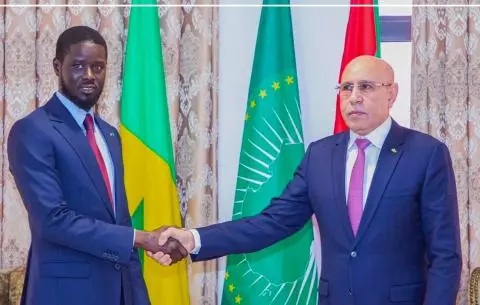 Ghazouani : nous sommes déterminés au renforcement des liens avec le Sénégal