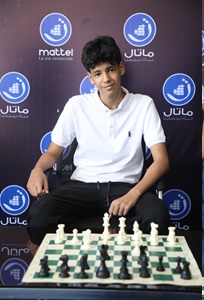 Mattel soutient le champion d’échecs Abderrahim Taleb Mohamed