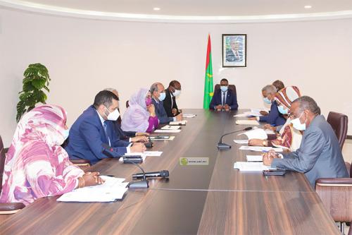 Réunion du comité Interministériel chargé de restructurer les gazra
