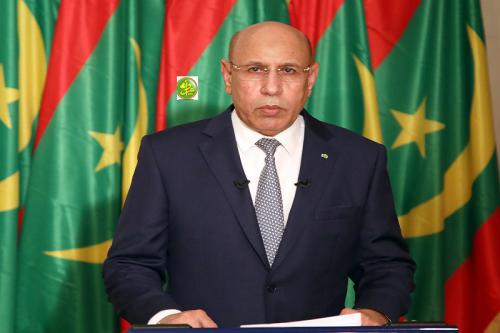 Le Président de la République, Monsieur Mohamed Ould Cheikh El Ghazouani