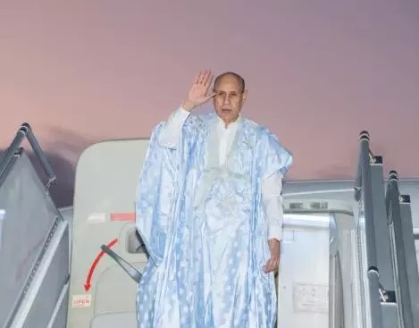 Le président Ould Cheikh El Ghazouani en visite privée au Maroc