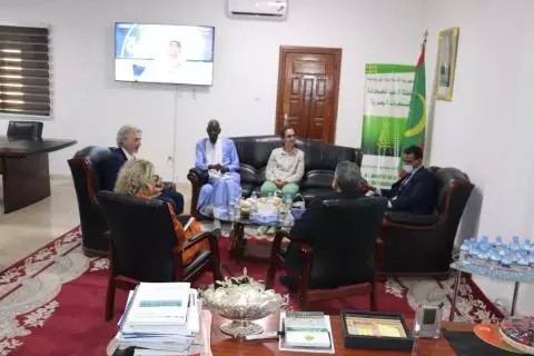 Nouakchott : Une délégation de RFI visite la HAPA
