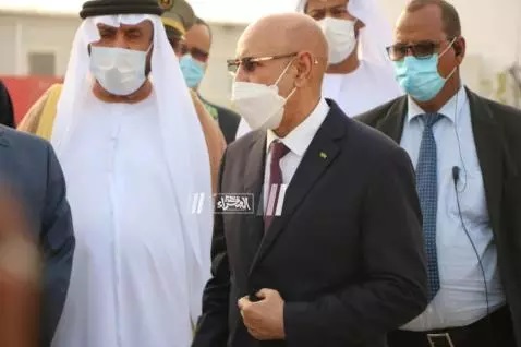 Le Président inaugure l’hôpital mobile Mohamed Ben Zayed ...Photos