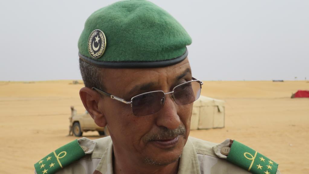 Le colonel Sidi Ahmed Ould M’Haimid commande le bataillon mauritanien sur le fuseau Ouest.