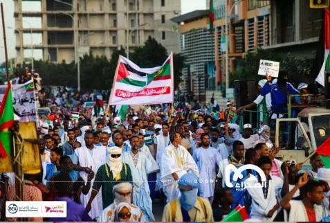 Les partis mauritaniens solidaires des populations de Gaza ...Photos