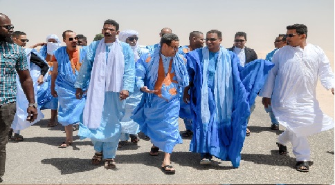 Nouadhibou : Les orpailleurs poursuivent la mobilisation pour accueillir le Président Ghazouani dans la ville