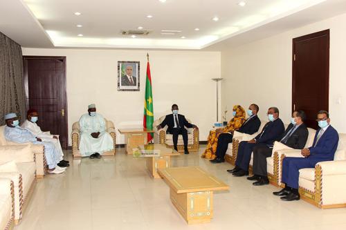 Le PM reçoit les présidents des chambres du commerce du G5- Sahel 