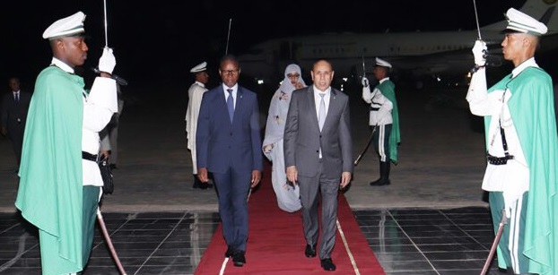 Retour à Nouakchott du Président en provenance des Emirats 