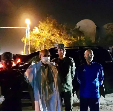Le président visite les unités chargées d’assurer la sécurité à Nouakchott