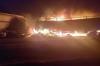 Deux véhicules s'enflamment sur la route Nouakchott-Nouadhibou …Vidéo