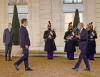 Principales photos du diner de travail entre Macron et Ghazouani à l'Elysée