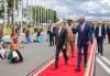 Arrivée du Président de l'Union Africaine Ould Ghazouani à Nairobi 