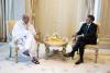 Entretiens entre les Présidents mauritanien et français à Abou Dhabi