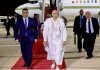 Le Président Ghazouani de retour au pays en provenance de l'Arabie Saoudite 