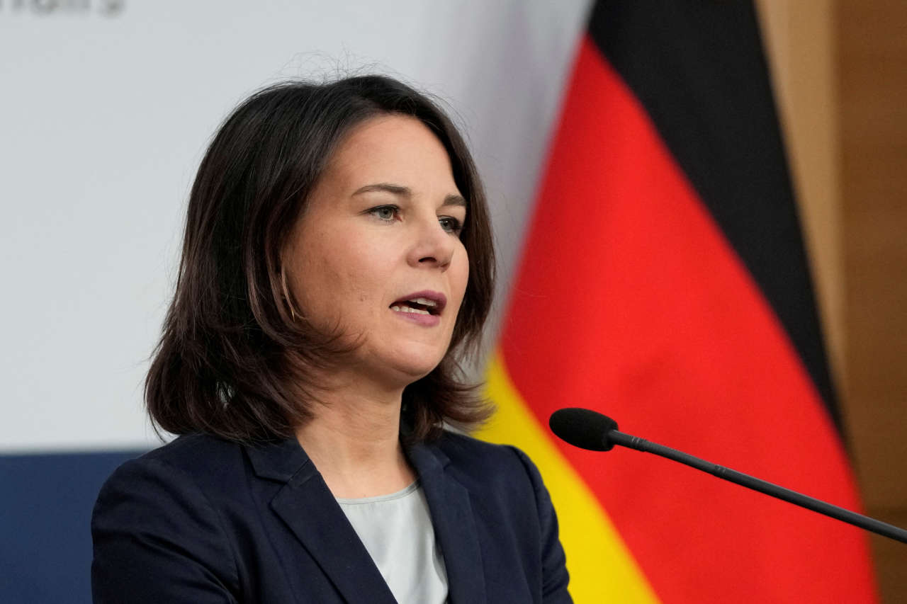 La ministre allemande des Affaires étrangères Annalena Baerbock