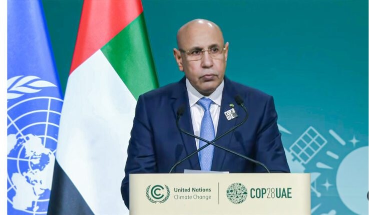 Ghazouani-COP 28 : la Mauritanie touchée par les changements climatiques