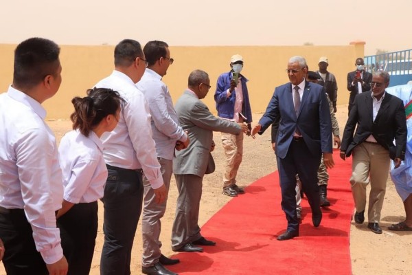 Un projet d'alimentation d’Aioun et de Djigueni en eau potable inauguré