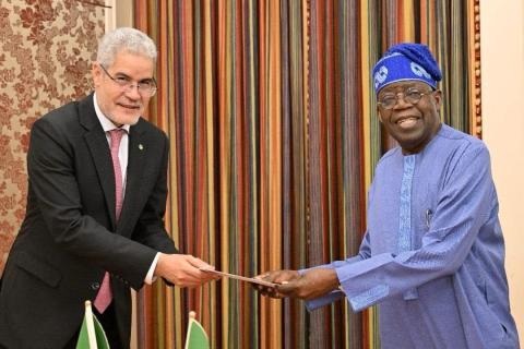 Le Président Ghazouani écrit à son homologue nigérian Bola Tinubu