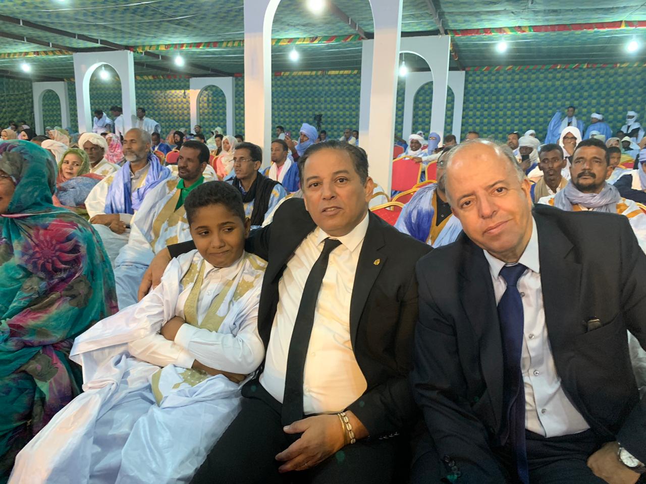 القائم بالأعمال في السفارة المغربية بنواكشوط في حفل اختتام مهرجان شنقيط 