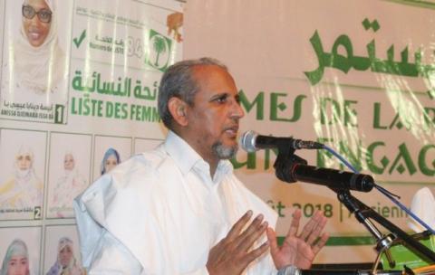 رئيس حزب تواصل محمد محمود ولد سيدي- أرشيف