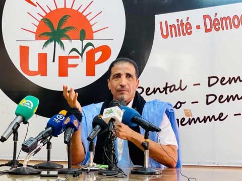 رئيس حزب اتحاد قوى التقدم محمد ولد مولود