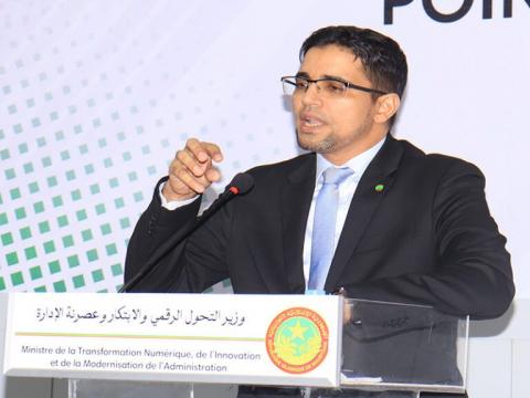 وزير التحول الرقمي محمد عبد الله ولد لولي
