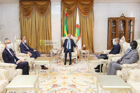 الرئيس غزواني يلتقي المبعوث الفرنسي إلى الساحل ـ (المصدر: وما)