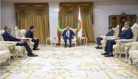 الرئيس غزواني يستقبل مبعوثا من العاهل المغربي ـ (المصدر: وما)