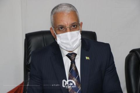 وزير الصحة المختار ولد داهي -(أرشيف الصحراء)