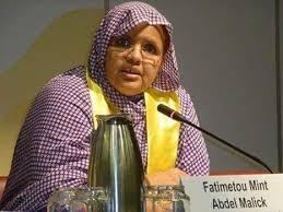 رئيسة جهة نواكشوط فاطمة منت عبد المالك