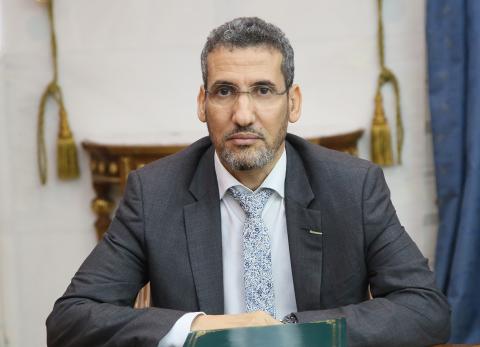 وزير المالية محمد الأمين ولد الذهبي- المصدر (انترنت)