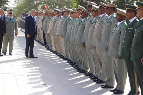الرئيس غزواني يوشح شخصيات موريتانية (المصدر: صفحة الرئاسة على الفيس بوك)
