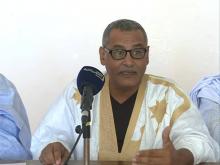 رئيس رابطة الصحفيين الموريتانيين موسى ولد بهلي- المصدر (الانترنت)