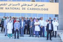 وزير الصحة رفقة طاقم المستشفى وبعثة سلسلة الأمل