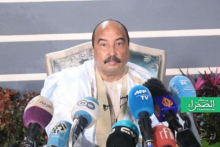 الرئيس السابق محمد ولد عبد العزيز - (المصدر:الصحراء)