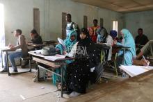 مدارس نواكشوط في آخر يوم قبل تطبيق قرار إغلاقها 10 أيام ـ (المصدر: الصحراء)