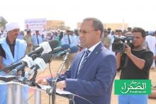 وزير التجهيز والنقل محمدو ولد امحيميد (المصدر: الصحراء)