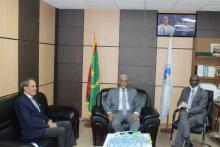 رئيس الحزب الحاكم يستقبل سفير المغرب لدى نواكشوط ـ (المصدر: الإنترنت)