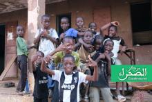 سيلبابي: أطفال يلوذون العام الماضي بمدرسة (ارشيف - الصحراء)