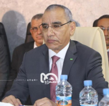 وزير الداخلية محمد أحمد ولد محمد لامين -( أرشيف الصحراء)