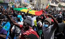 جانب من الاحتجاجات في السنغال ضد محاكمة المعارض البارز عثمان سونكو